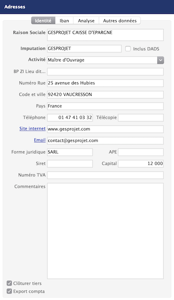 gestion multi iban