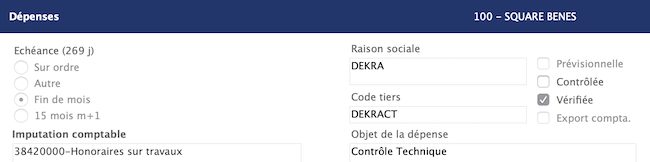 facture cochee verifiee