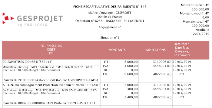 Image workflow visualiser recap des paiements